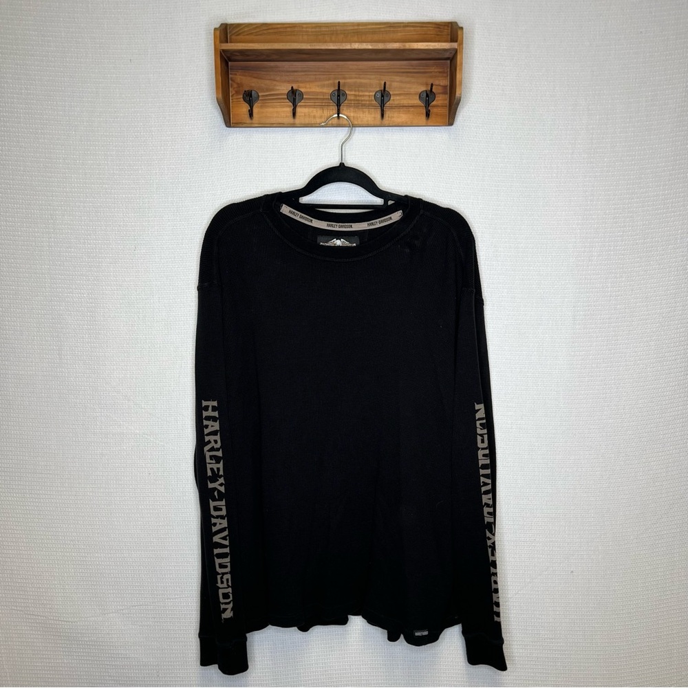 Harley-Davidson | Graphic Logo Black Long Sleeve Tee‎ 2XL